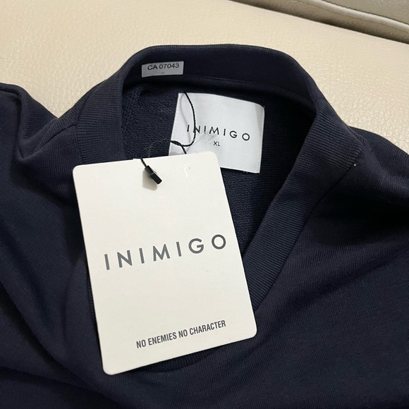 NWT - INIMIGO Men’s Heart Sweatshirt - Made in Portugal - Picture 3 of 5